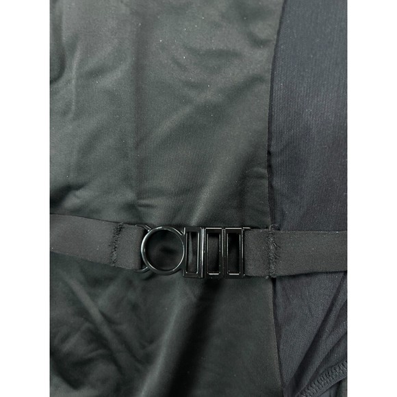 NWT Solid & Striped The Spencer Mesh Cutout 1 Piece Swimsuit Womens Medium Black - Picture 7 of 11